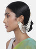 18K Gold Plated Multi Strand Earring with Ear Chain Embellished With Pearl For Women/Girls - Wahe Jewels